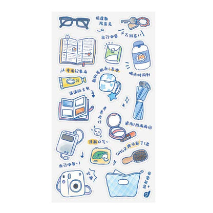 Stickers A Good Life Plan Travel Gear