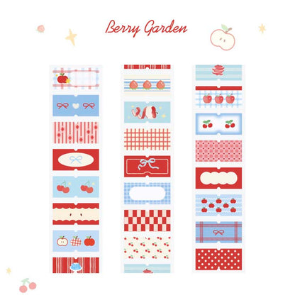 Stickers en Rollo Afternoon Tea Berry Garden