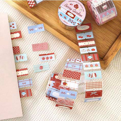 Stickers en Rollo Afternoon Tea Berry Garden