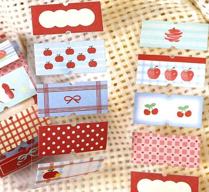 Stickers en Rollo Afternoon Tea Berry Garden