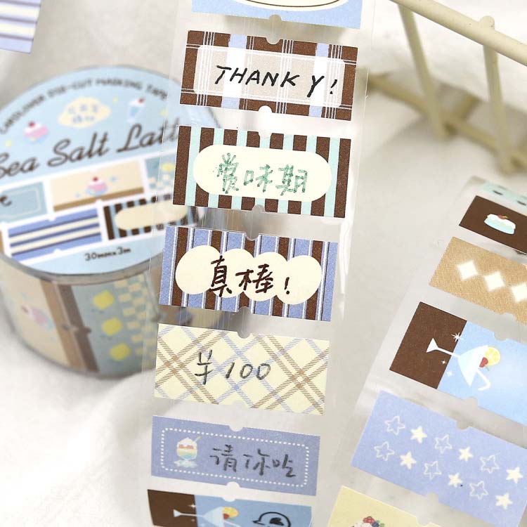 Stickers en Rollo Afternoon Tea Sea Salt Latte
