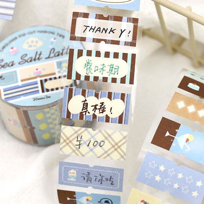 Stickers en Rollo Afternoon Tea Sea Salt Latte