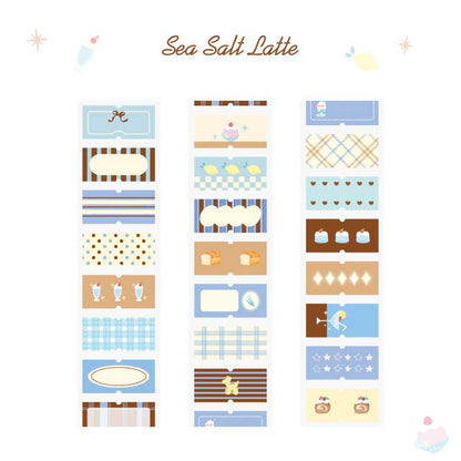 Stickers en Rollo Afternoon Tea Sea Salt Latte