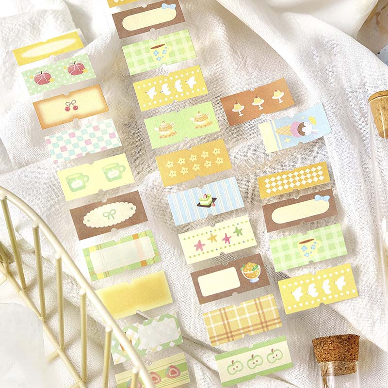 Stickers en Rollo Afternoon Tea Wild Caramel