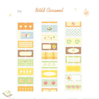 Stickers en Rollo Afternoon Tea Wild Caramel