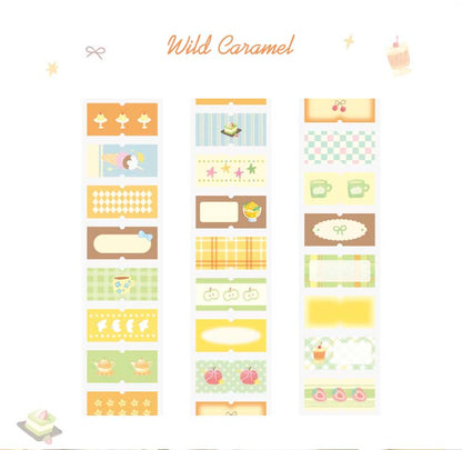 Stickers en Rollo Afternoon Tea Wild Caramel