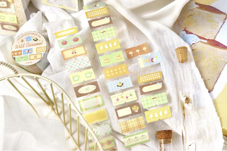 Stickers en Rollo Afternoon Tea Wild Caramel