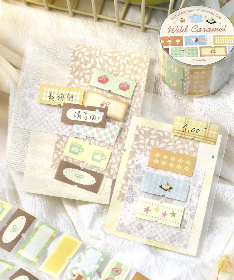 Stickers en Rollo Afternoon Tea Wild Caramel
