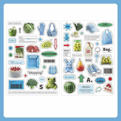 Stickers Afternoon Time Order Record