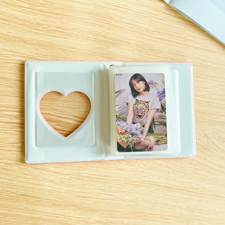 Álbum de Fotos Mini Heart Rosa