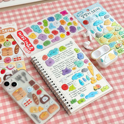 Stickers Almeng 3D Colors
