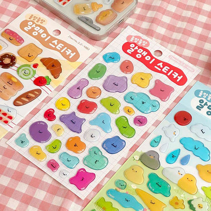 Stickers Almeng 3D Colors