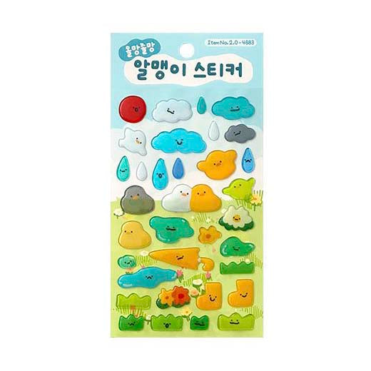 Stickers Almeng 3D Weather