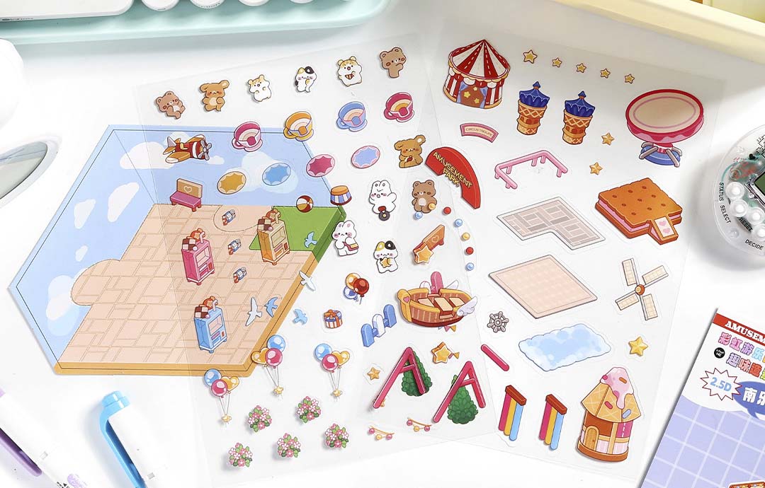 Stickers Escenario 3D Amusement Park South Park