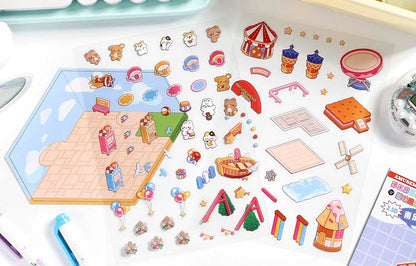 Stickers Escenario 3D Amusement Park South Park