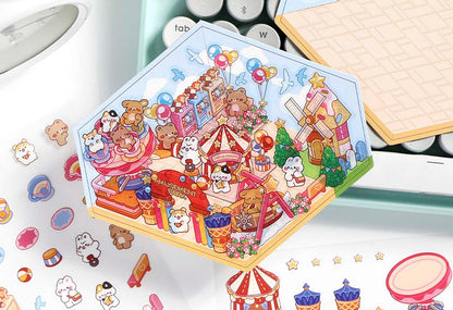 Stickers Escenario 3D Amusement Park South Park