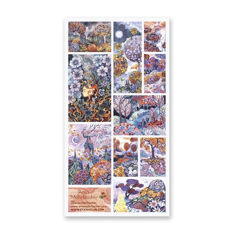 Stickers Fantastical Forest