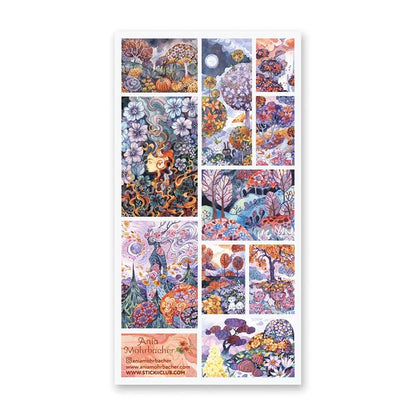Stickers Fantastical Forest