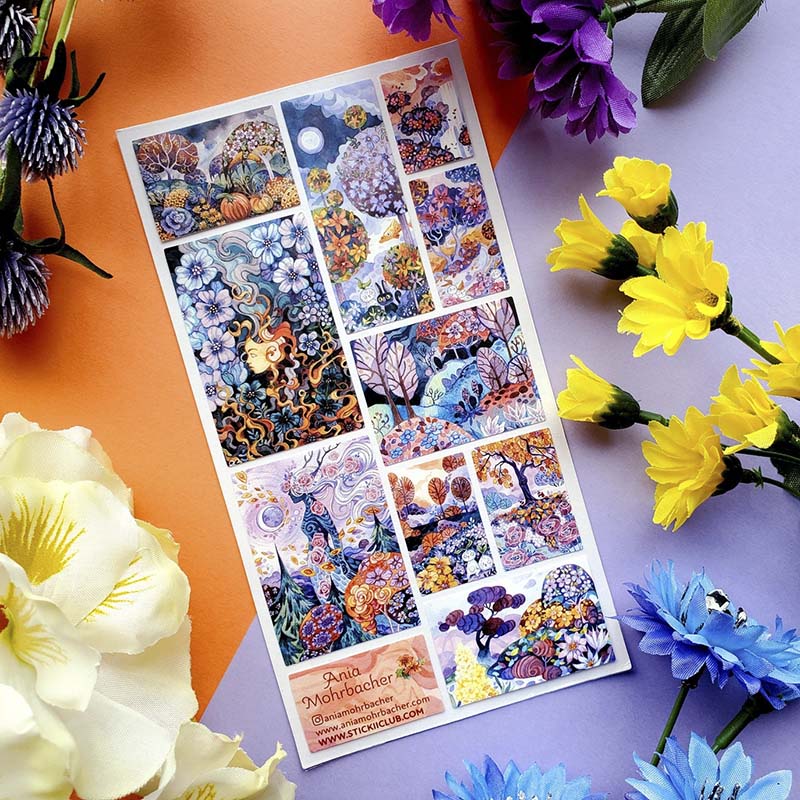 Stickers Fantastical Forest