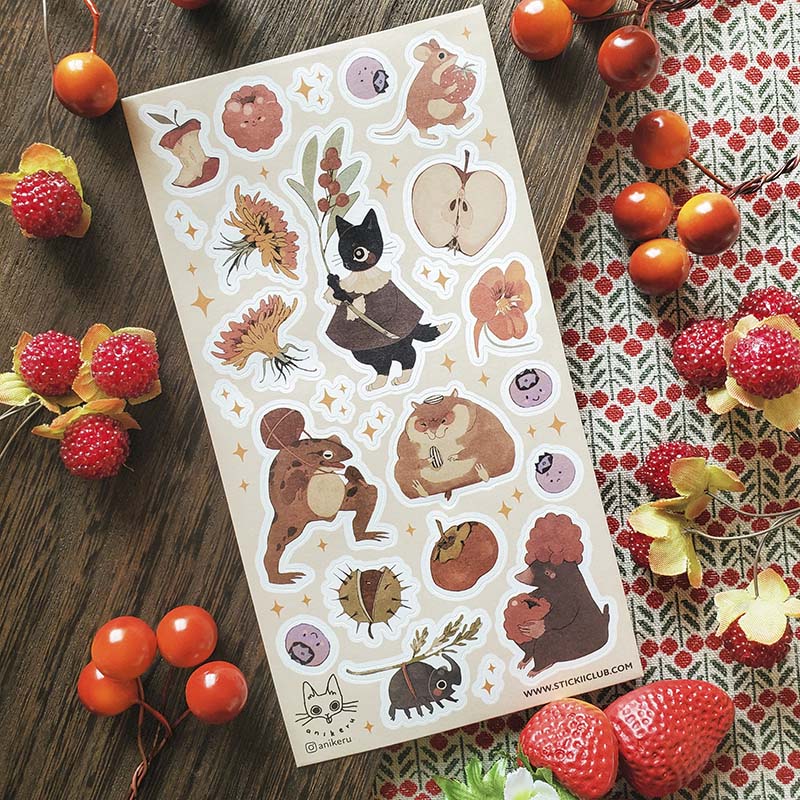 Stickers Fall Harvest