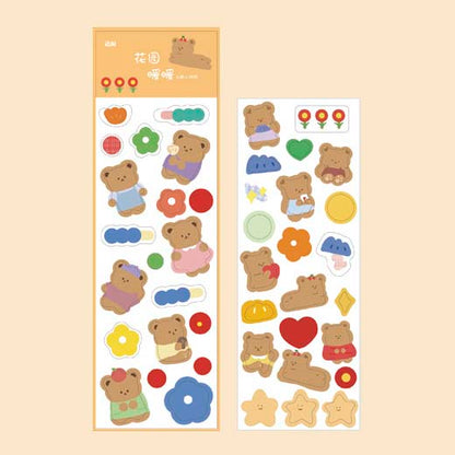 Stickers Animal Lover Warm Garden