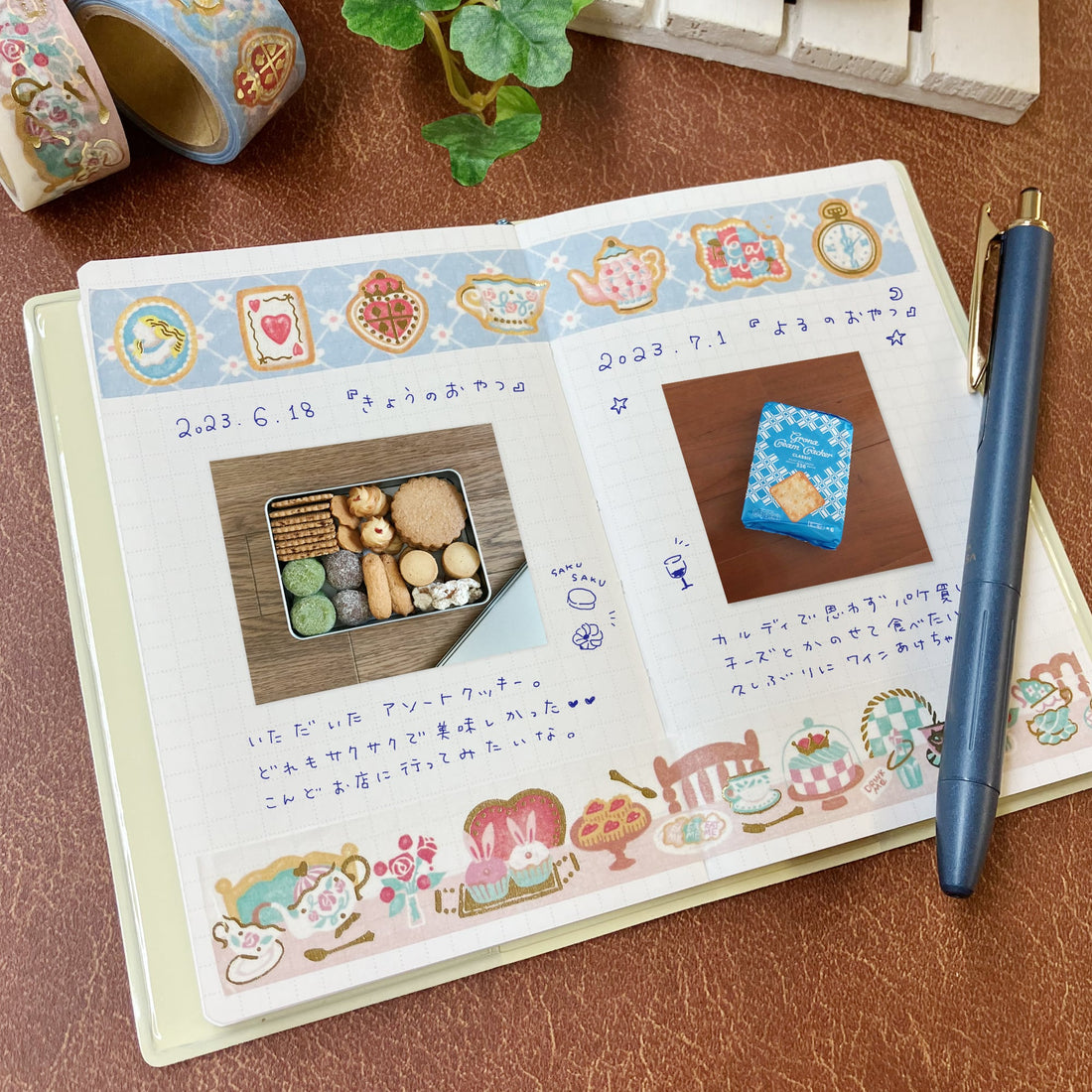 Washi Tape Aracaldo Alices Icing Cookies