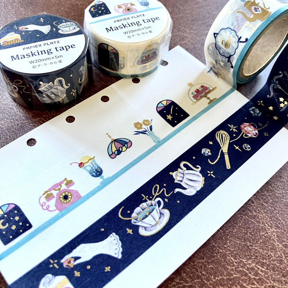 Washi Tape Aracaldo Midnight Kitchen