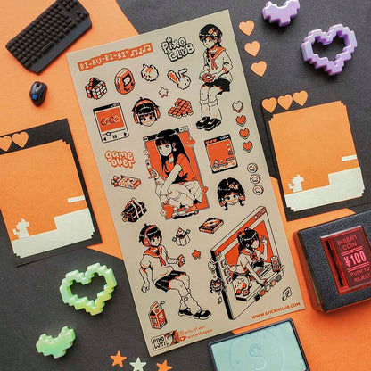 Stickers 8-Bit Daydream