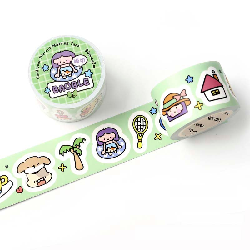Stickers en Rollo Awu's Eating Guide Bubble – Stick&Tape