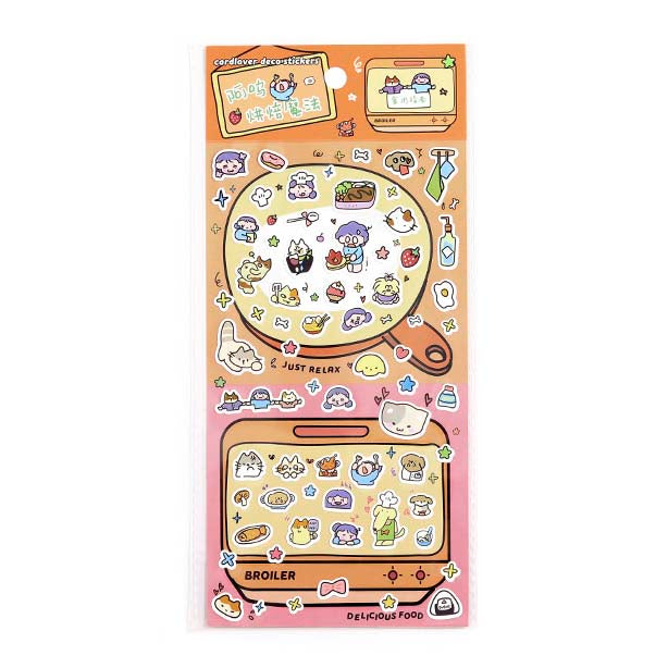 Stickers Awus Eating Guide Cooking Magic