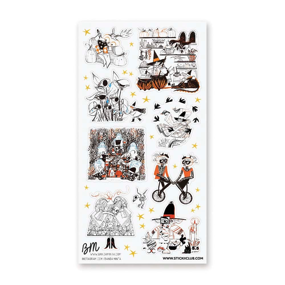 Stickers Spooky Season Picnic