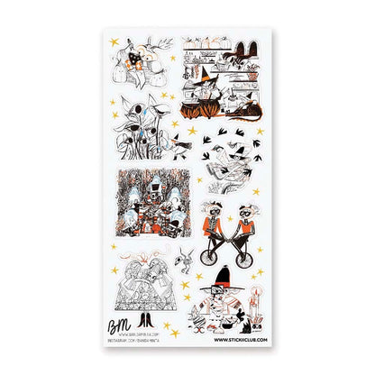 Stickers Spooky Season Picnic