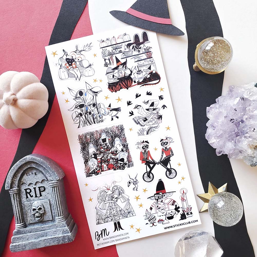 Stickers Spooky Season Picnic