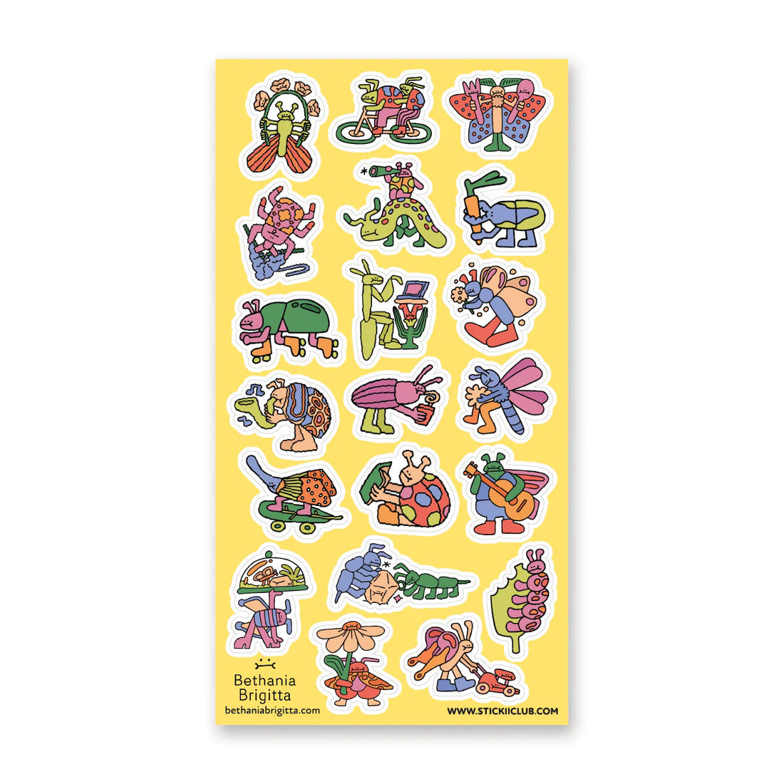 Stickers Buggin’ Around