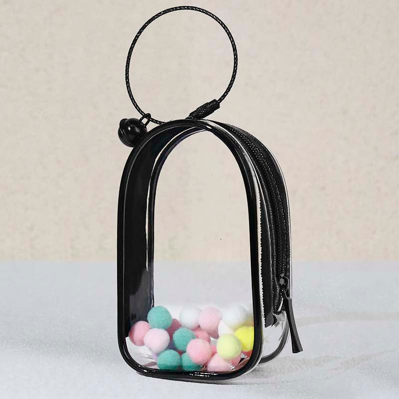 Llavero Bolso Transparente para Figuras Black Bullet