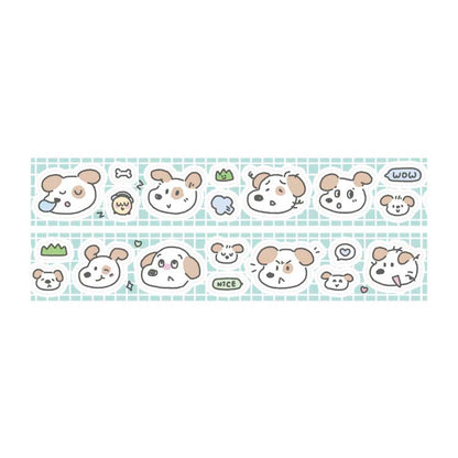 Stickers en Rollo Bloom Island Fluffy Puppy