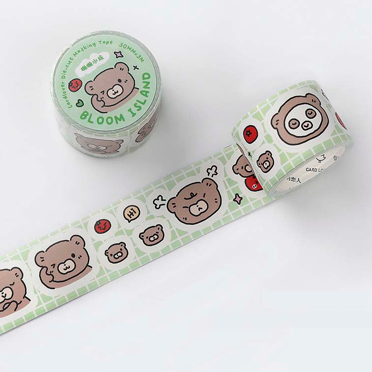 Stickers en Rollo Bloom Island Otter