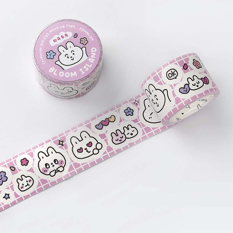 Stickers en Rollo Bloom Island Soft Rabbit
