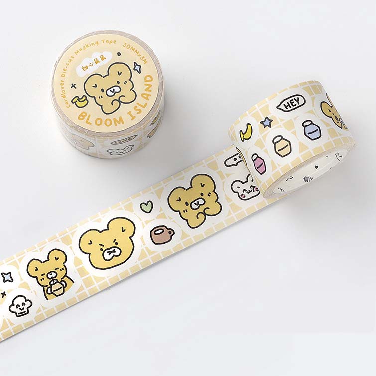 Stickers en Rollo Bloom Island Sweet Hamster