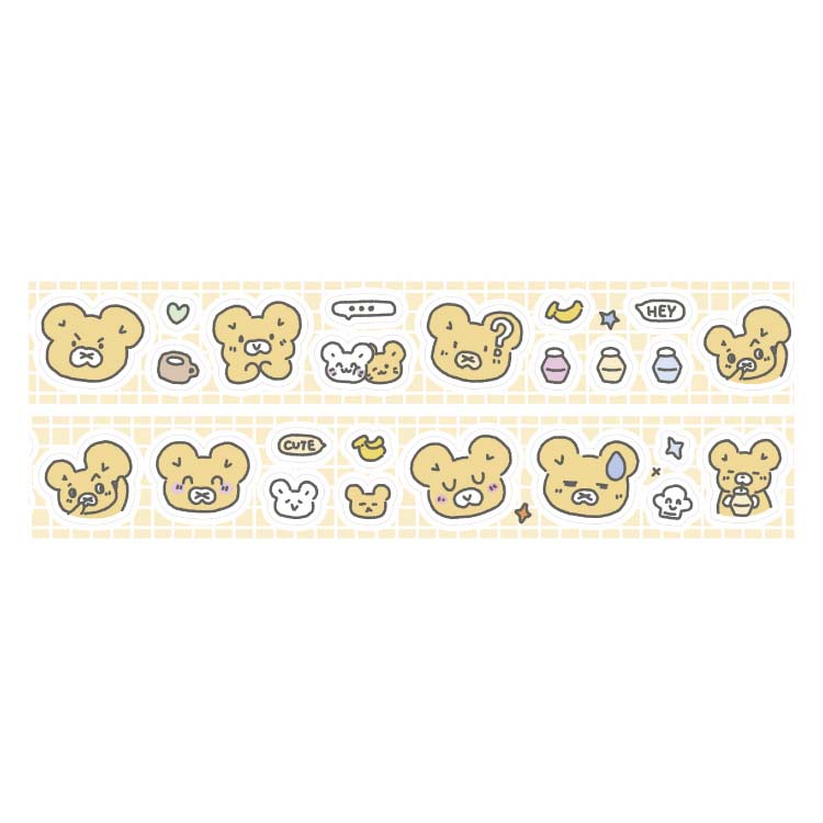 Stickers en Rollo Bloom Island Sweet Hamster