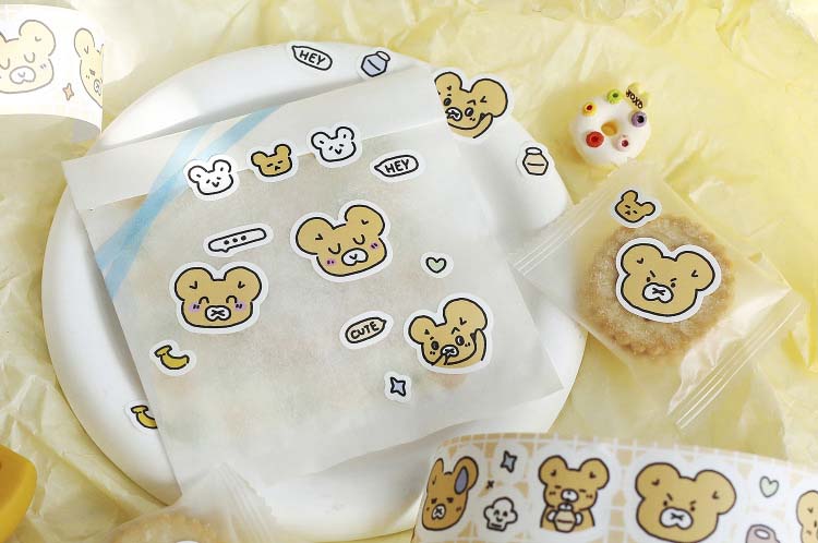 Stickers en Rollo Bloom Island Sweet Hamster