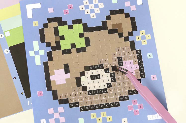 Stickers Puzzple de Números Bloom Island Bear