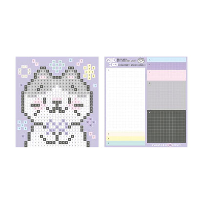Stickers Puzzple de Números Bloom Island Cat