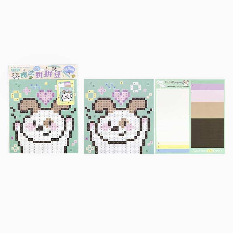 Stickers Puzzple de Números Bloom Island Dog