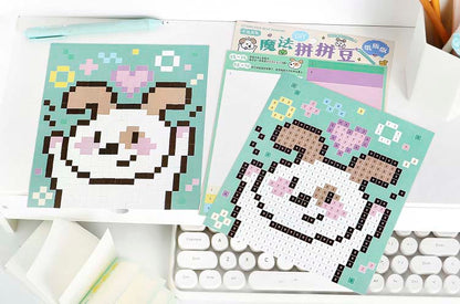 Stickers Puzzple de Números Bloom Island Dog