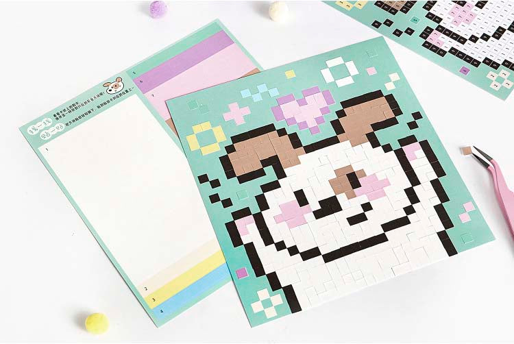 Stickers Puzzple de Números Bloom Island Dog