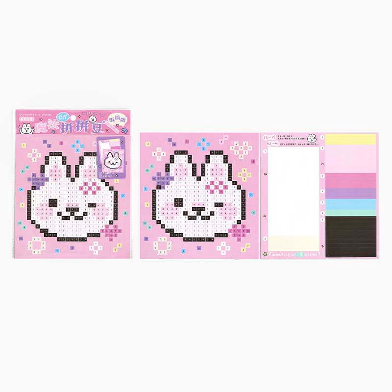 Stickers Puzzple de Números Bloom Island Rabbit