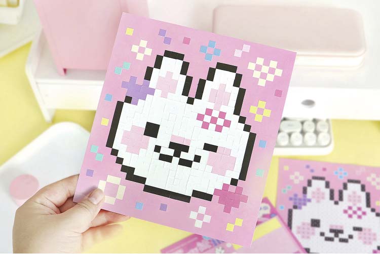 Stickers Puzzple de Números Bloom Island Rabbit
