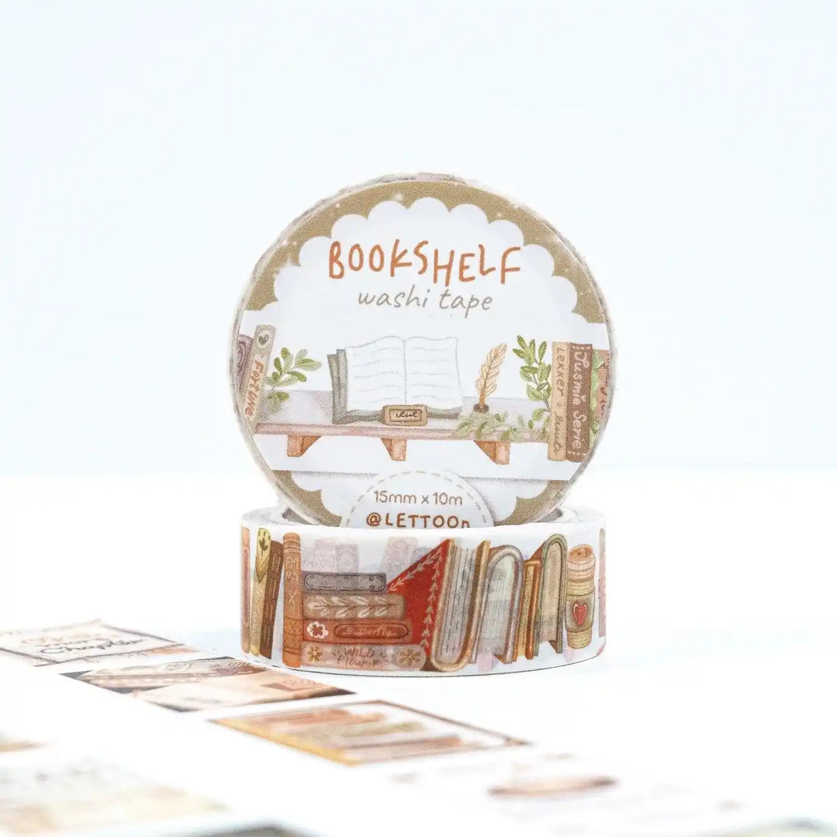 Washi Tape Book Stamp