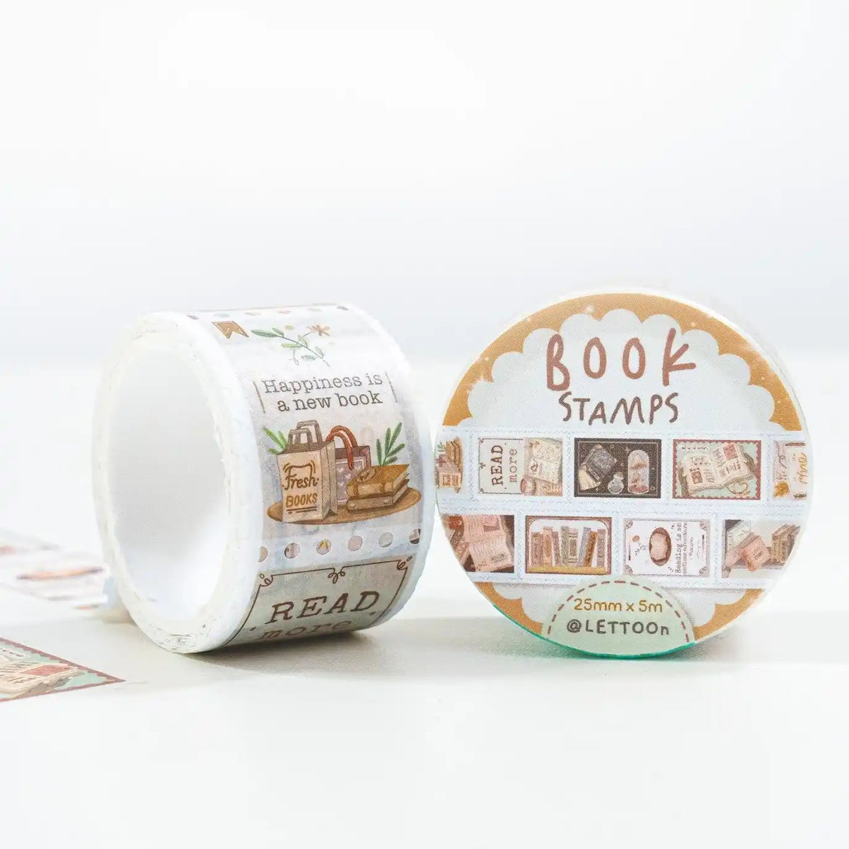 Washi Tape Book Stamp